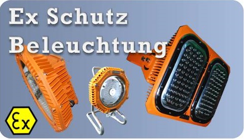 Produktauswahl EX Schutz Beleuchtung