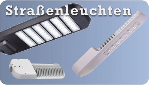 Produktauswahl LED Straßenleuchte