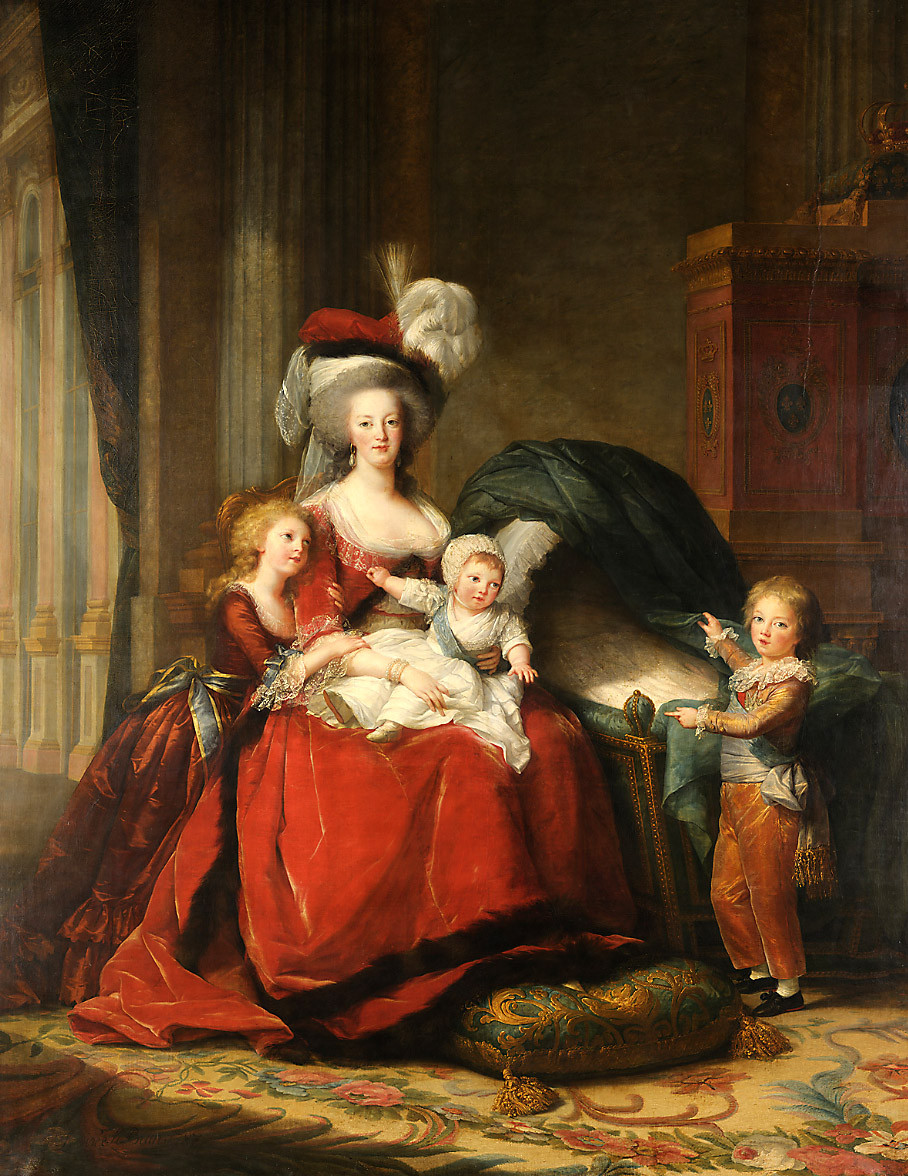 Vigée Lebrun, Marie Antoinette et ses enfants