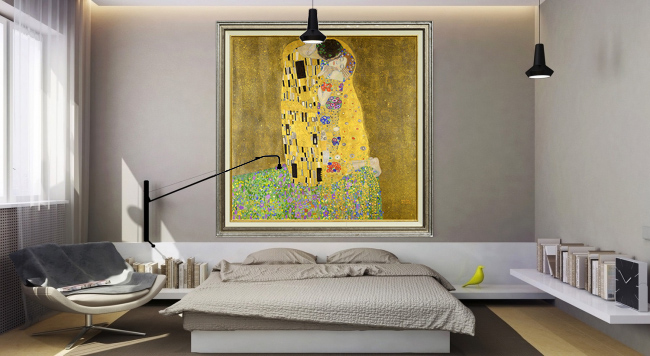 Klimt, le baiser