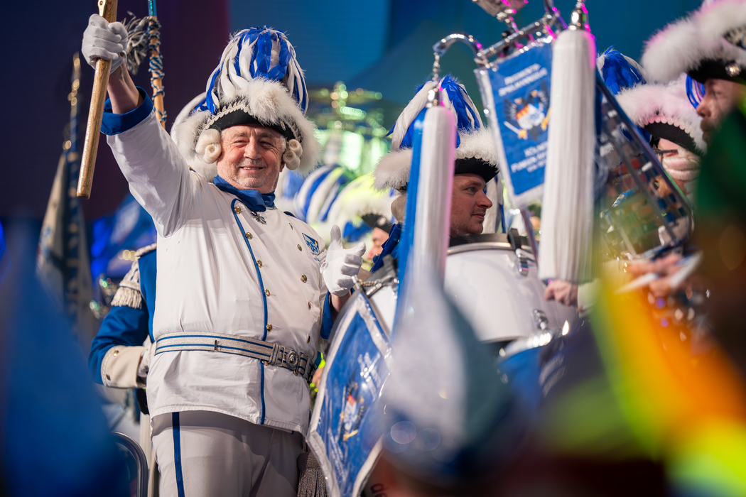 Ein Fest in Blau - Regimentsappell der Blauen Funken