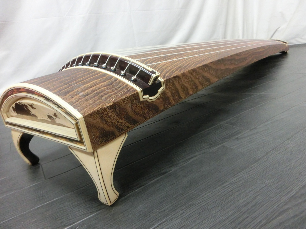 美品 / 三尺琴 13弦 和楽器 ミニ琴 琴 筝 短琴 美 【