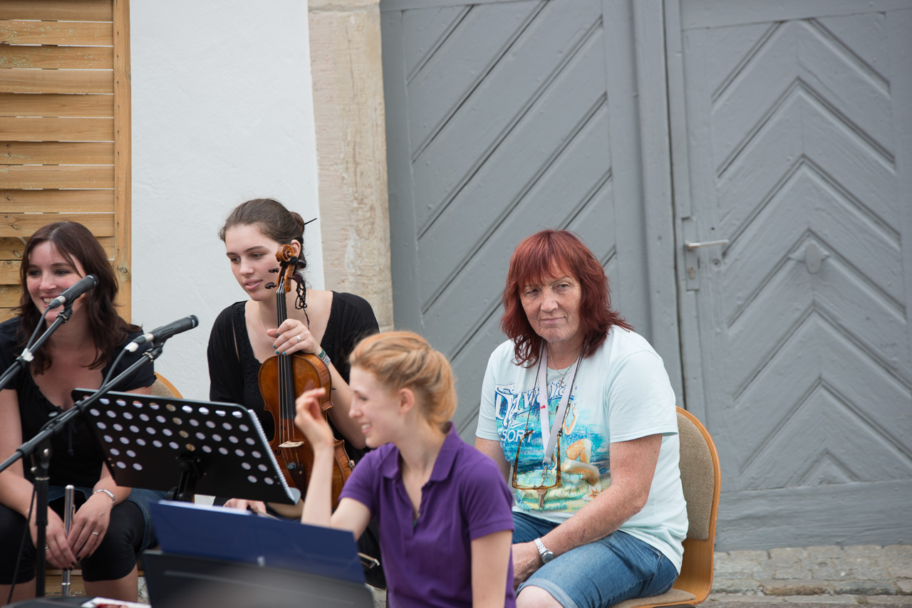 2014: Livemusik bei Siebene auf einen Streich