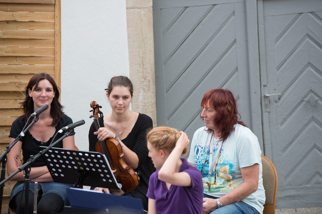 2014: Livemusik bei Siebene auf einen Streich