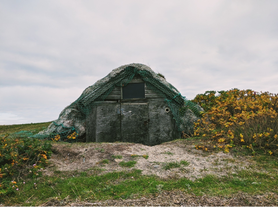 Eine kleine süße Fischerhütte