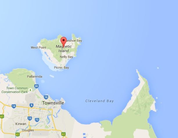 Eine Insel voller Koalas... (Quelle: Google Maps)