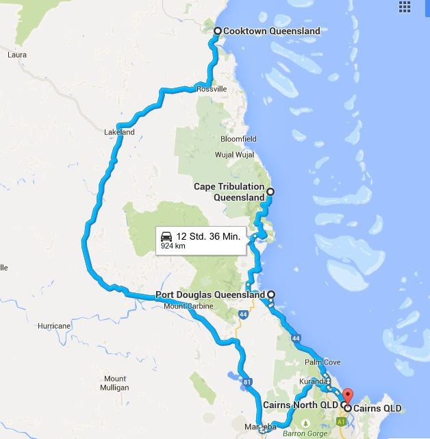 Am Ende haben wir unser Ziel erreicht... (Quelle: Google Maps)