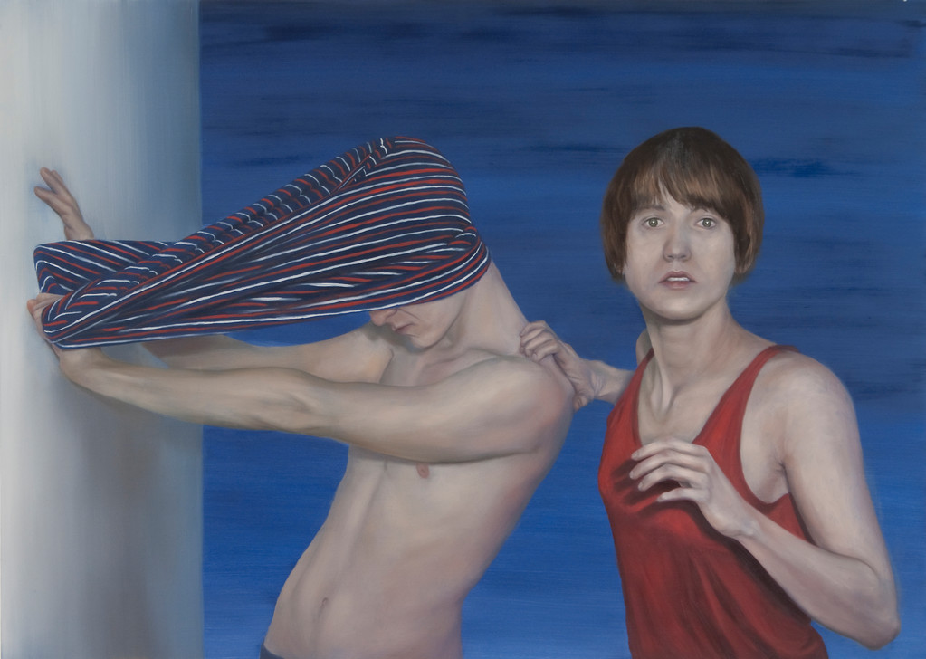 "A Matter Of Choice IV", oil on mdf, 87 x 123 cm, 2011