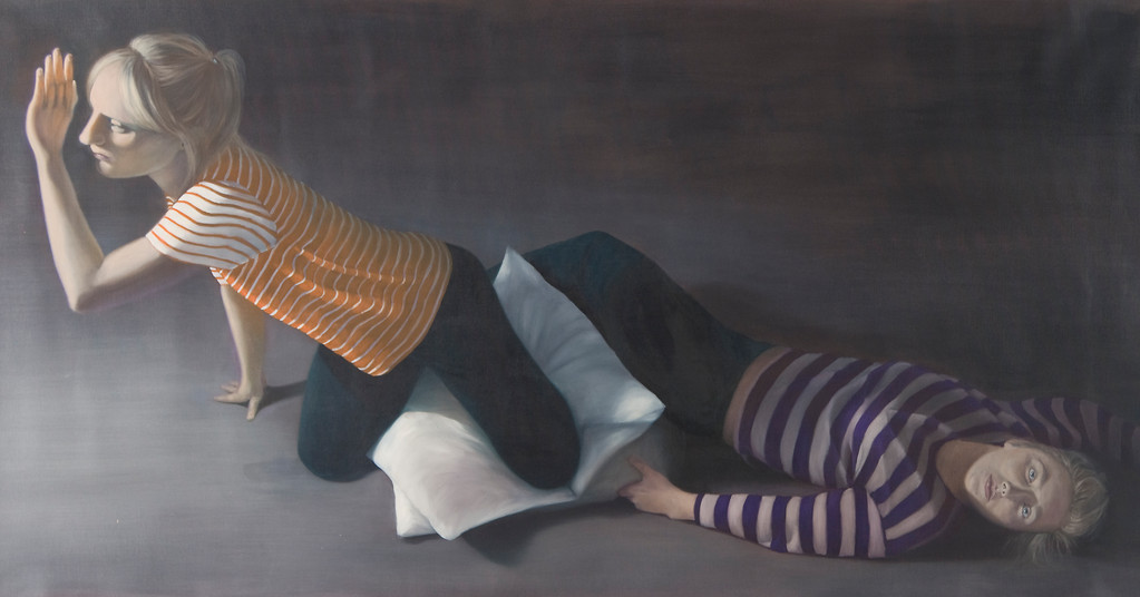 "A Matter Of Choice V", oil on canvas, 100 x 200 cm, 2010