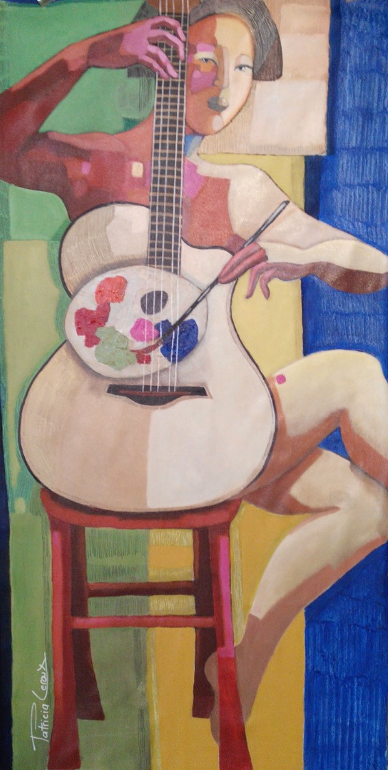 la peintresse 69/138 acrylique