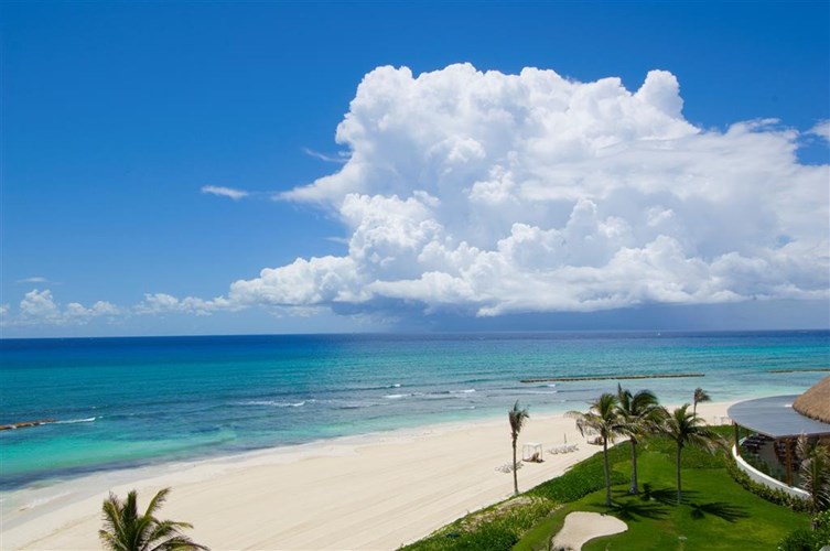The beautiful beach at Grand Velas Riviera Maya