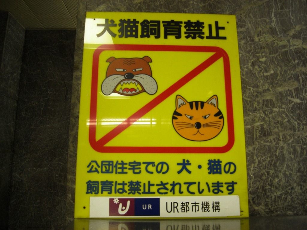 犬猫禁止
