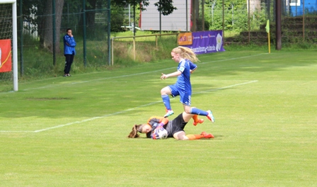 Die ersten 10 Minuten waren wir mit im Spiel