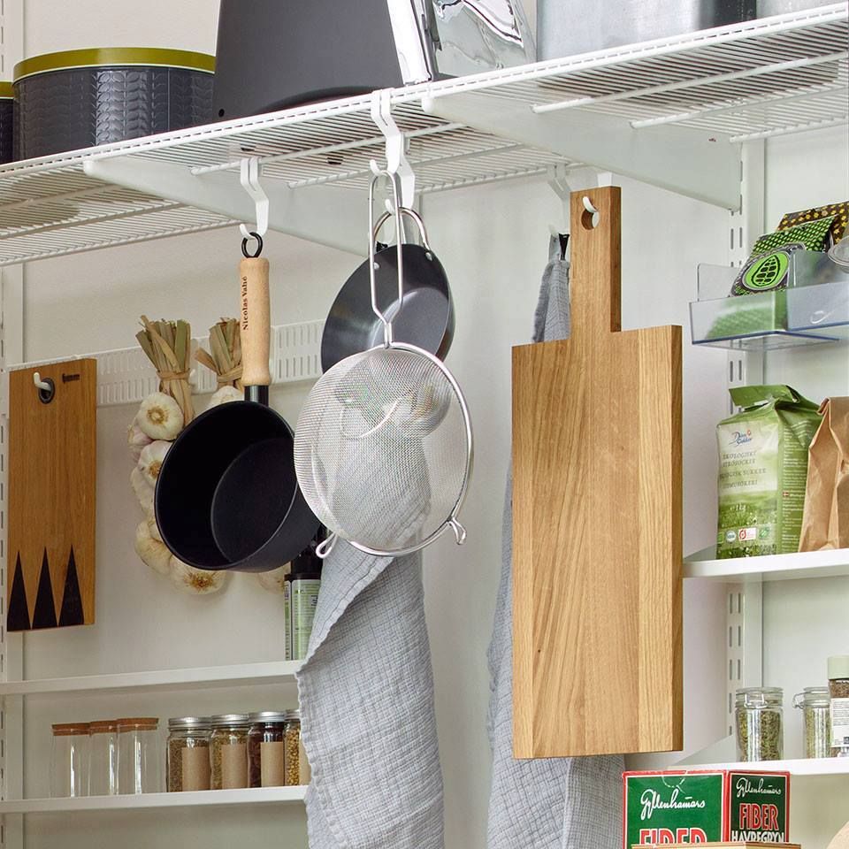 Elfa Regalsystem, Regalsystem für Abstellraum - Elfa Regalsystem