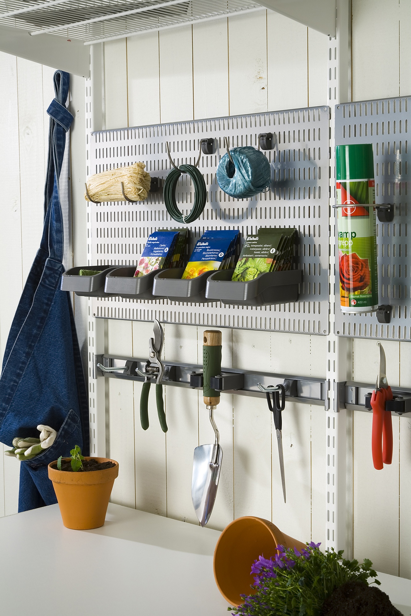 Elfa Regalsystem, Garagenregal, Garageneinrichtung - Elfa Regalsystem