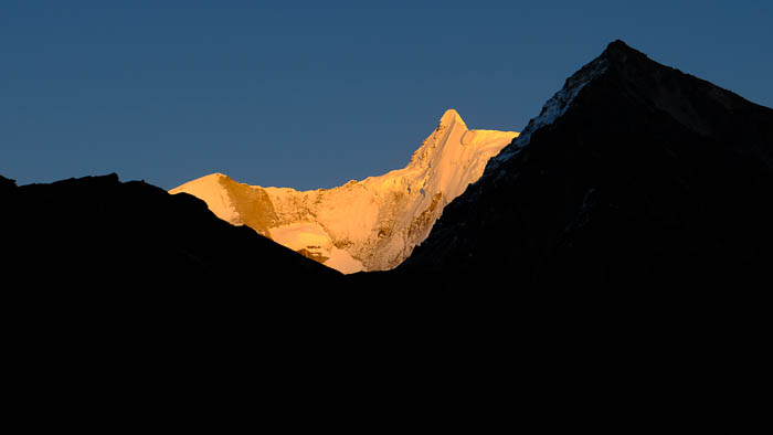 Einer von unzähligen, noch unbestiegenen 6000ern in Bhutan