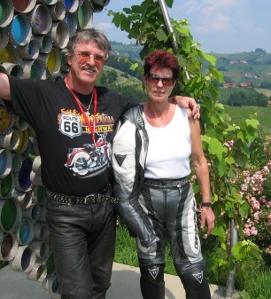Peter und Ingrid - Ausflug mit dem Bike