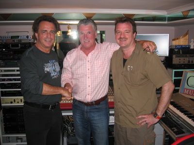 Im CM-Studio Feldbach v.l.n.r.: Walter Reischl, Peter Reicher, Christian Maier