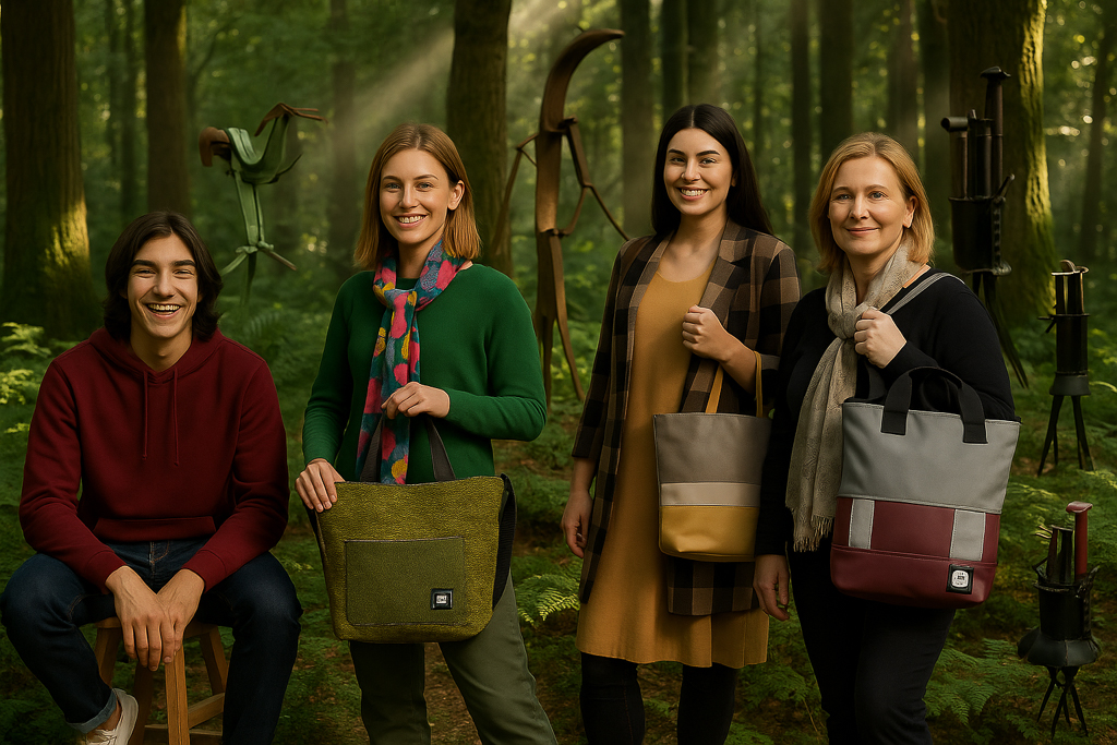 Abbigliamento sostenibile in fibre naturali e materiali riciclati. Scopri la collezione!