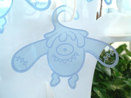 clothes hanger for kids; acrylic