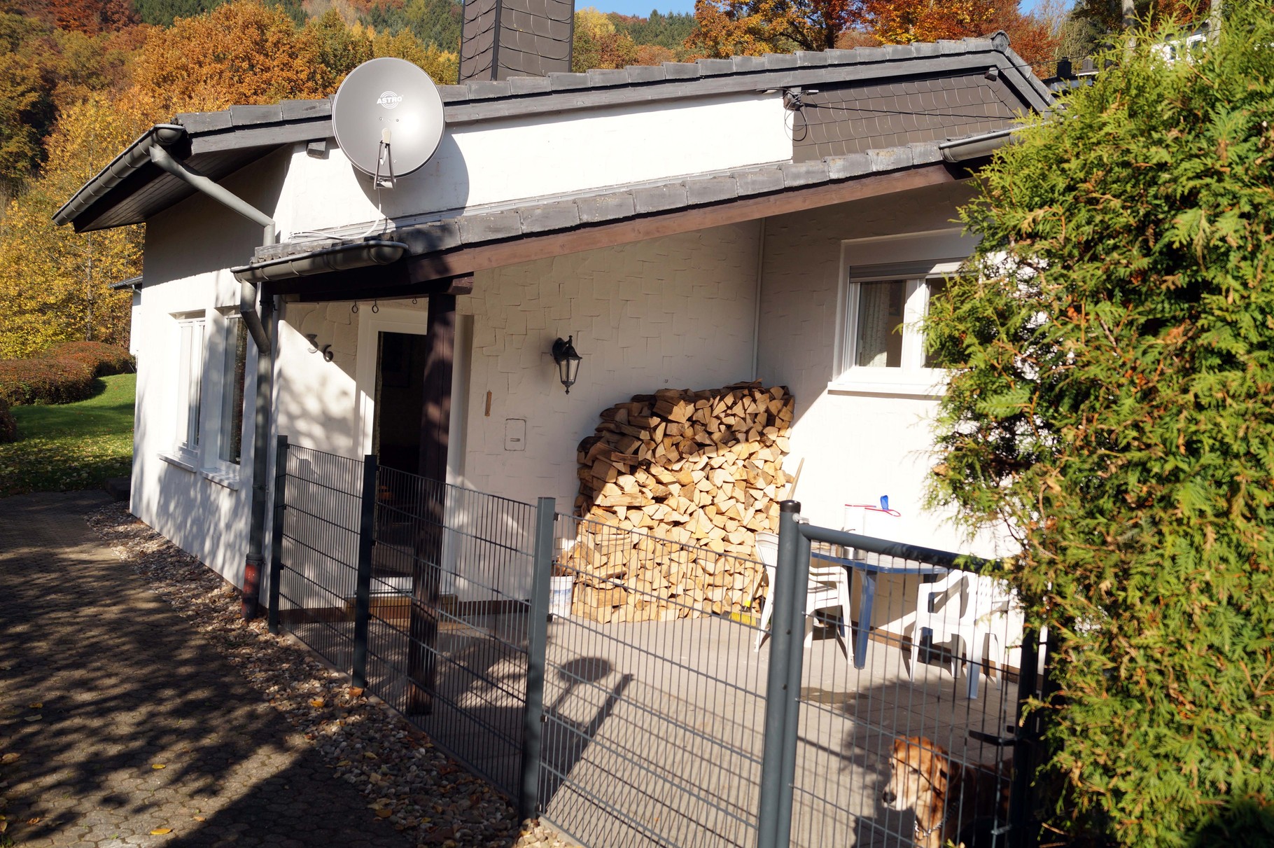 Unsere Terrasse