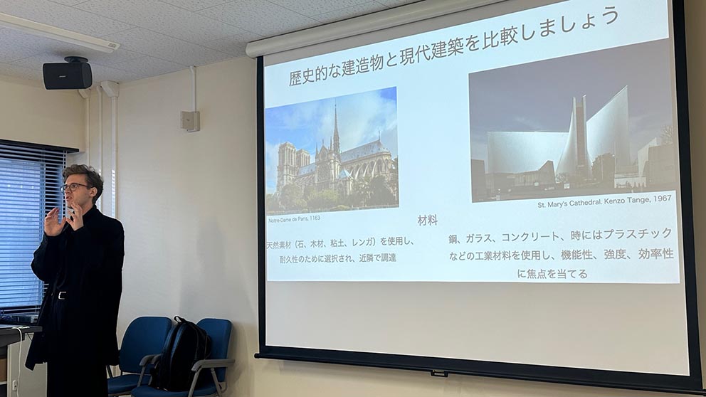 「文化遺産論」におけるTeaching Fellow（２）