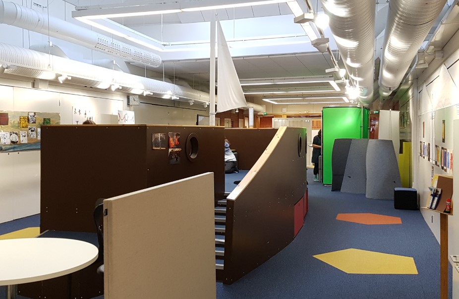 Flexible learning environment at Teacher Training School Linnanmaa Oulu Finland