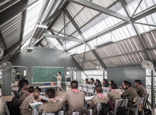 Earthquake proof Baan Huay Sam Yaw School Thailand