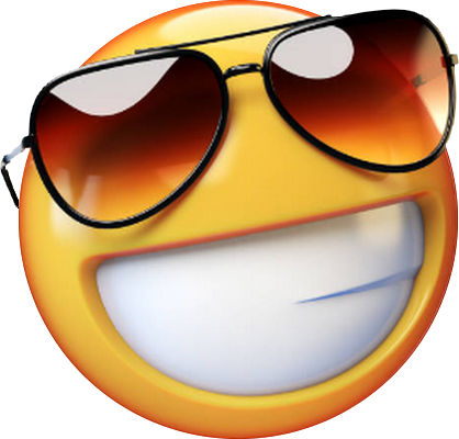 smiley rond - émoji - émoticônes - smiley émoticône émoji cartoon clipart illustration - artémotic
