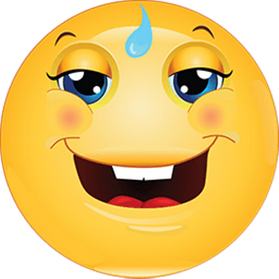 smiley rond - émoji - émoticônes - smiley émoticône émoji cartoon clipart illustration - artémotic