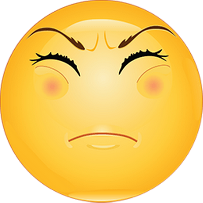 smiley rond - émoji - émoticônes - smiley émoticône émoji cartoon clipart illustration - artémotic