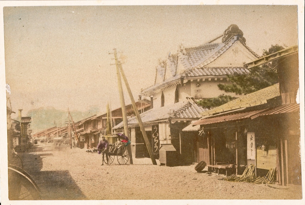 ういろうページ 1/87 ういろう／外郎絵葉書コレクション - 湘南軌道二宮本社屋ジオラマ