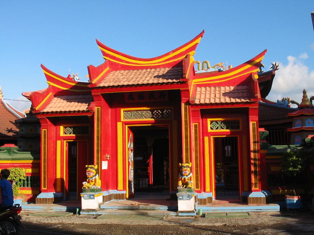 Un des rares temples chinois