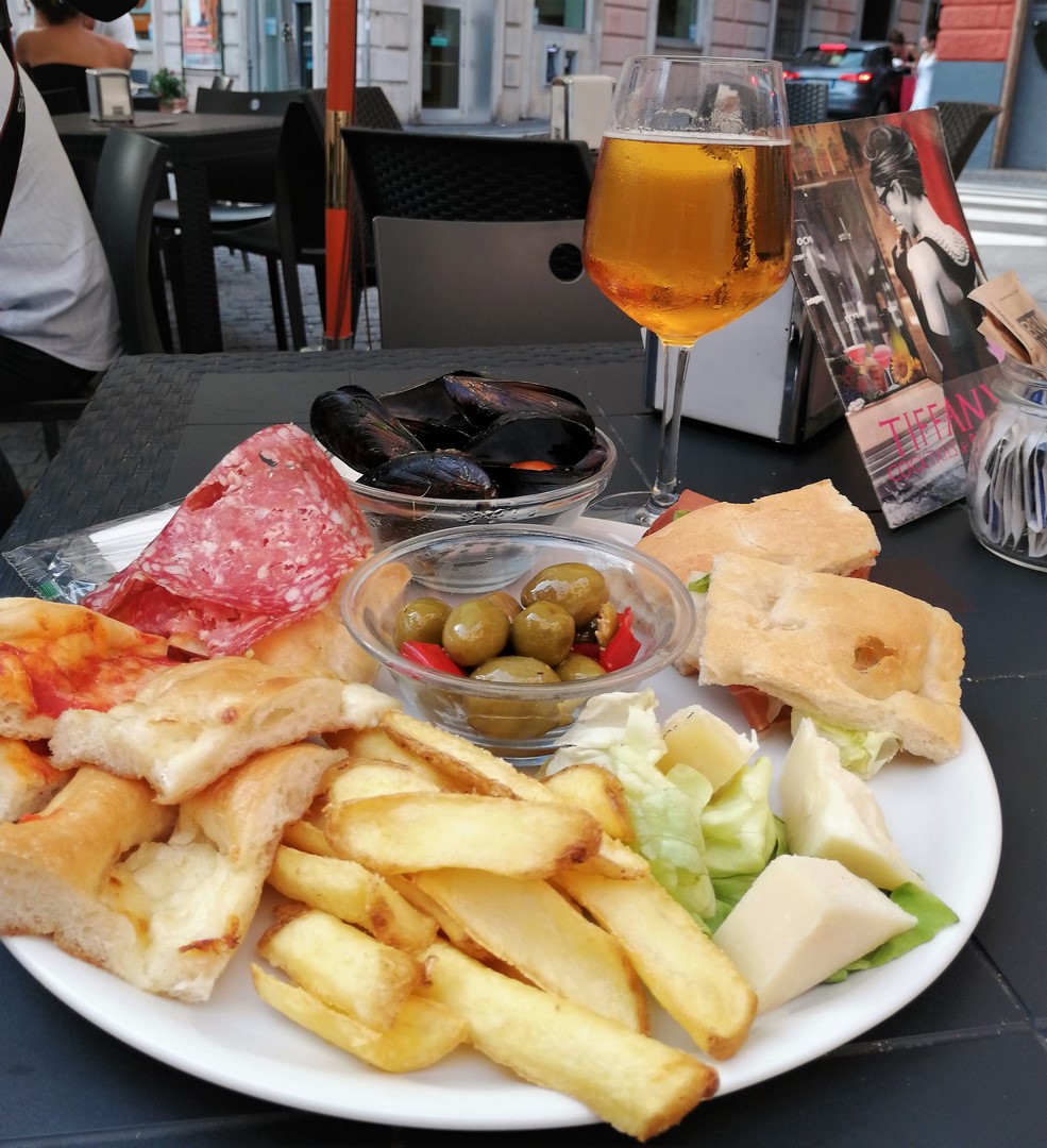 Premier antipasti ! 