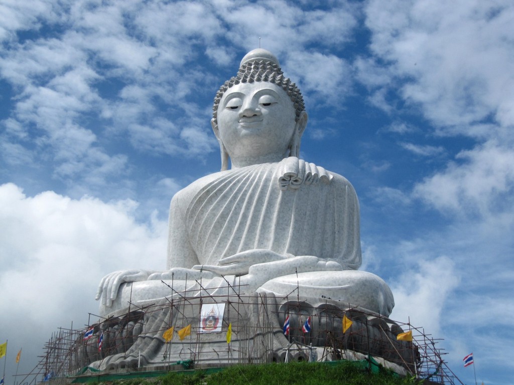 Un bouddha en construction