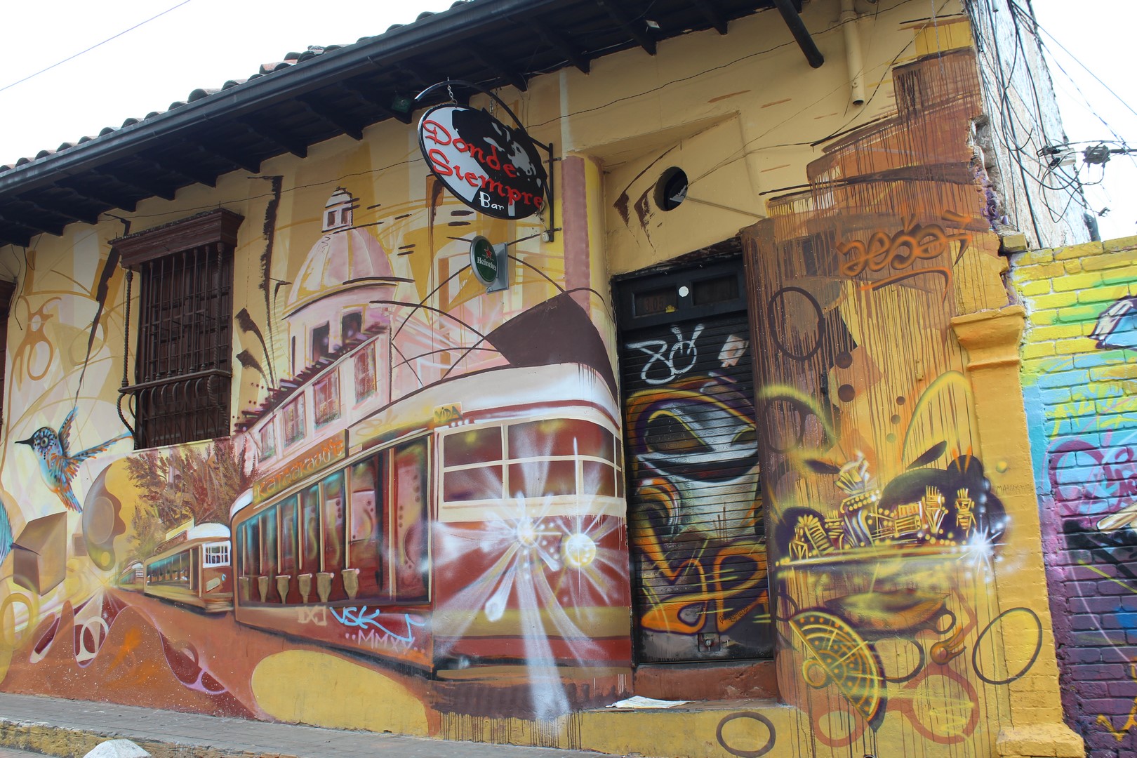 Quartier célèbre pour son art street 