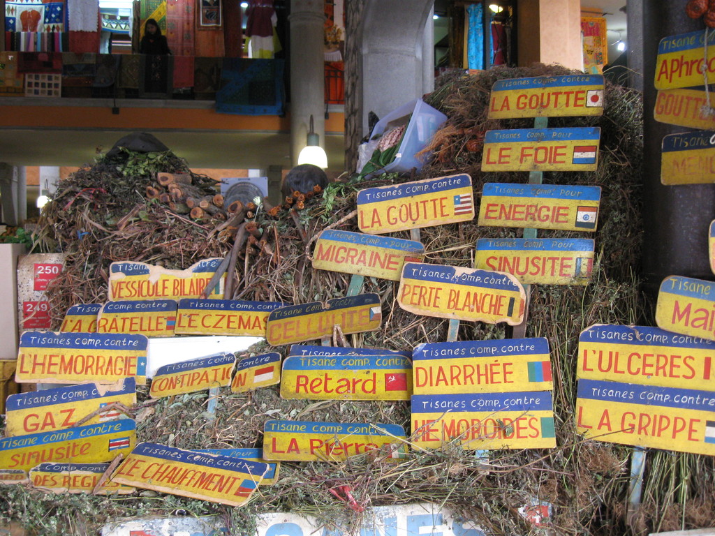 Détail du marché à Port Louis