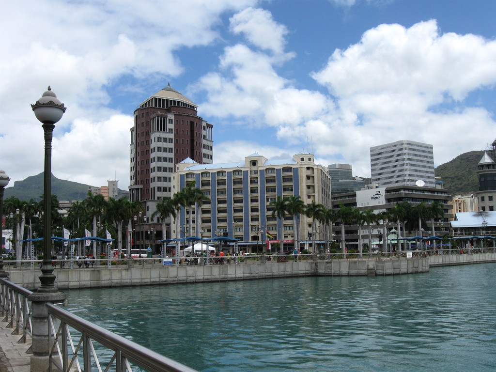 Quartier Caudan à Port Louis