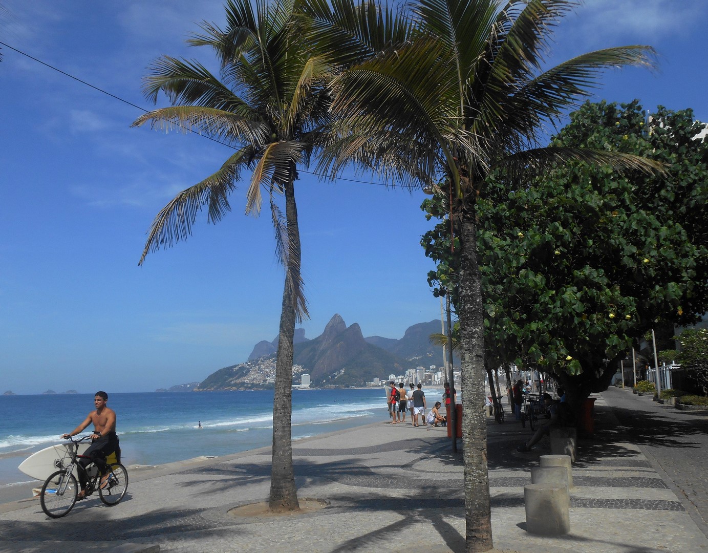 La mythique plage d' IPANEMA