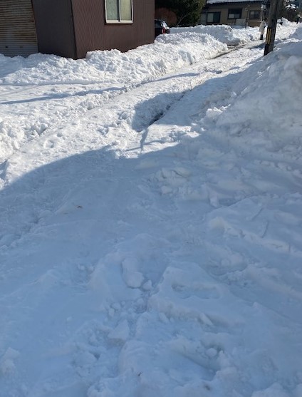 除雪完了