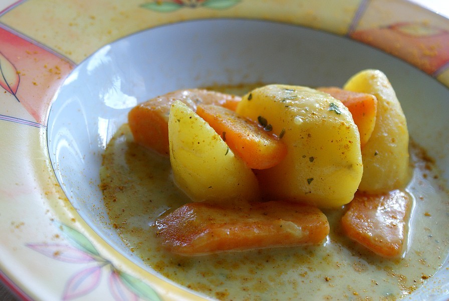 Kartoffel- Kartotten Curry