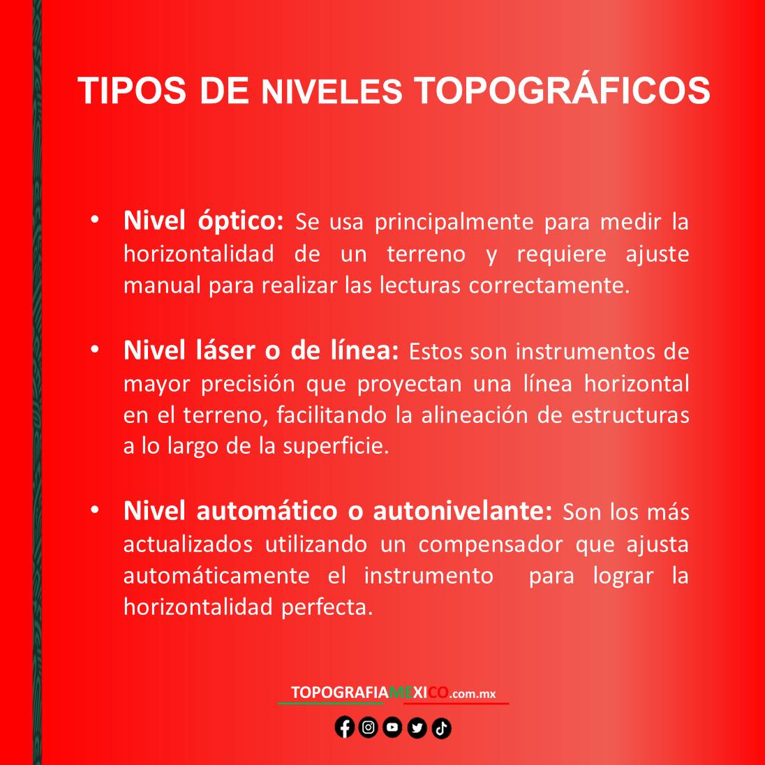 cuales son y que tipo de niveles existen