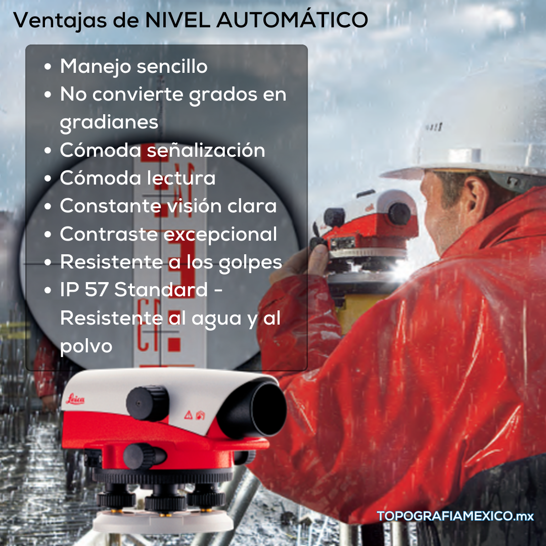 Ventajas de nivel automático