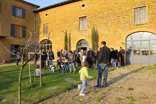 La cour et les ateliers en 2010