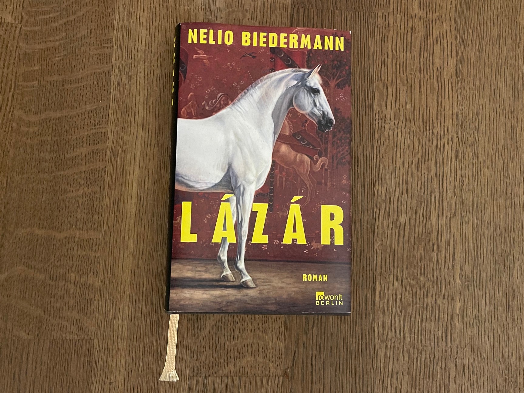 Nelio Biedermann : Lázár (Rowohlt Berlin, 2025)