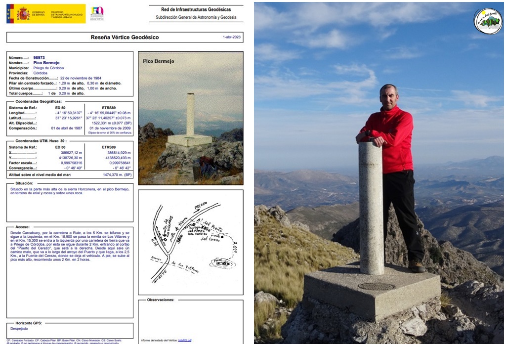 Pico Bermejo. 1474 metros. (Sierra Horconera)