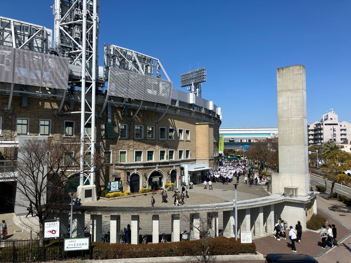 大阪桐蔭のみなさん待機