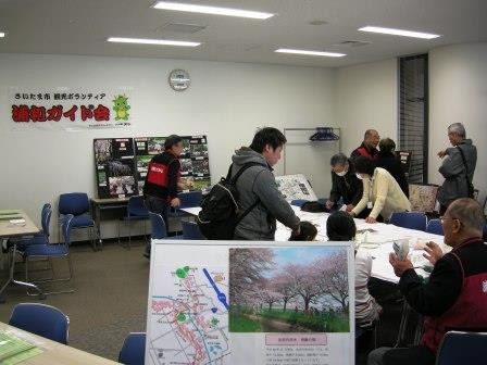 展示（さいたま市観光ボランティア・浦和ガイド会）