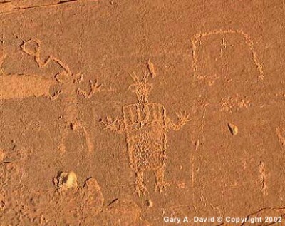 Petroglifos Hopi localizados en el norte de Arizona. 