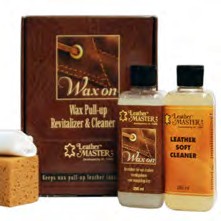 LM WaxOn Leather Care Maxi Kit